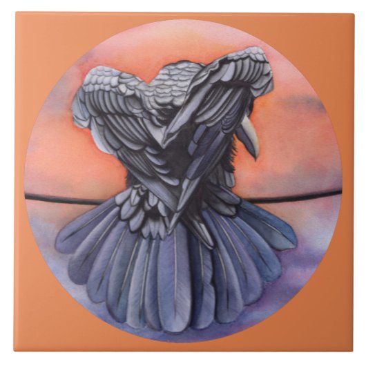 Diablo The Raven Ceramic Tile (2サイズ) タイル (正面)