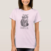 Diabolical Cute Fluffy Kitten Tシャツ (正面)