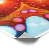 Diademキネティックコラージュ万華鏡のように千変万化するパターンポスター ポスター (角)