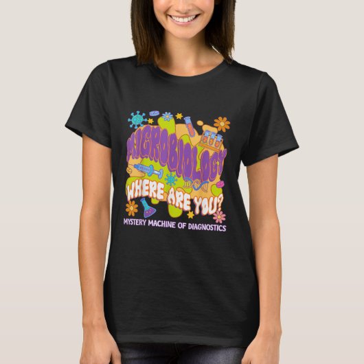 Diag Lab Weの微生物神秘マシン Tシャツ (正面)