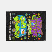 Diag Lab Week 2025のミステリーマシンMed L フリースブランケット (正面(横))