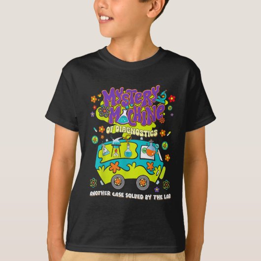 Diag Lab Week 2025のミステリーマシンMed L Tシャツ (正面)