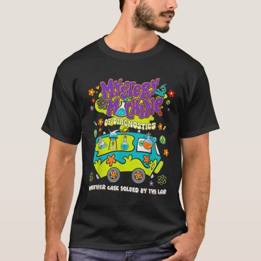 Diag Lab Week 2025のミステリーマシンMed L Tシャツ (正面)
