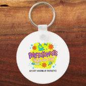 Diag Lab Week 2025のPhlebのミステリーマシン キーホルダー (正面)