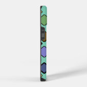DIAG SQUARES mixed iPhoneケース (右側面)