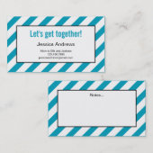 Diagnalsモダン Mammカード/カ連絡ード コーリングカード (正面/裏面)