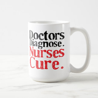 Diagnoseのナースの治療のコーヒー・マグ博士 コーヒーマグカップ