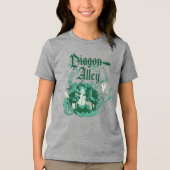 DIAGON ALLEY™ Vintage Graphic トライブレンドTシャツ (正面)