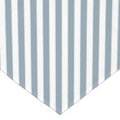 Diagonal blue and white stripes pattern ショートテーブルランナー (コーナー)