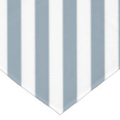Diagonal blue and white stripes pattern テーブルクロス (アングル)