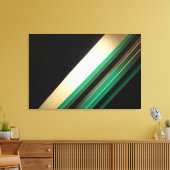 Diagonal Elegance キャンバスプリント (インサイチュ (リビング))