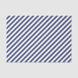 Diagonal navy blue and white stripes pattern 薄葉紙