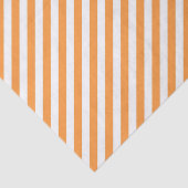 Diagonal orange and white stripes pattern 薄葉紙 (詳細)