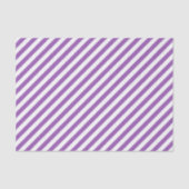 Diagonal purple and white stripes pattern 薄葉紙 (正面)