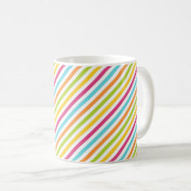 Diagonal stripes in vibrant colors