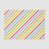 Diagonal stripes in vibrant colors 薄葉紙 (正面)