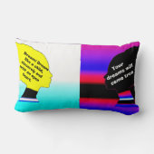 Dialogue Art Pillow ランバークッション (裏面)