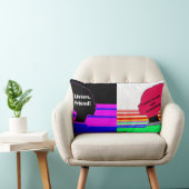 Dialogue Art Pillow ランバークッション (椅子)