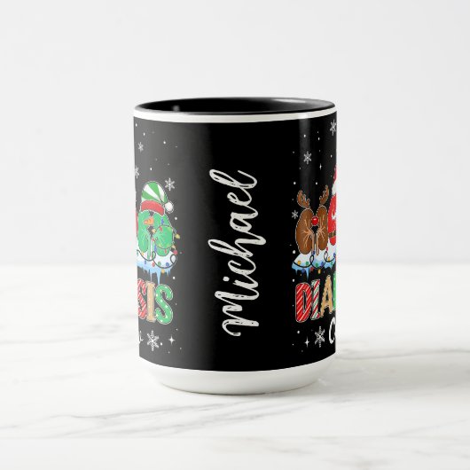 Dialysis Crew Christmas マグカップ (中央)