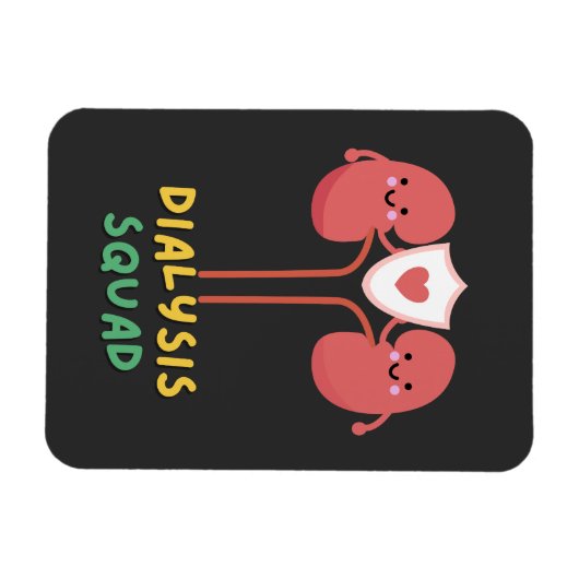 Dialysis Squad マグネット (横)