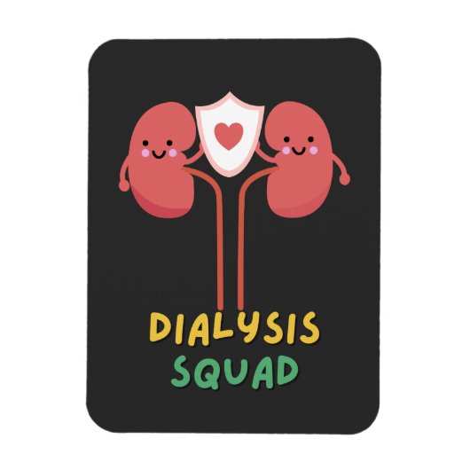 Dialysis Squad マグネット (縦)