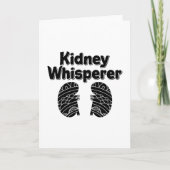 Dialysis Tech Nurse Kidney Whisperer Nephrology カード (正面)