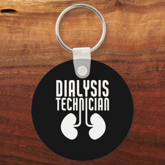 Dialysis Technician Nephrology Tech キーホルダー (正面)