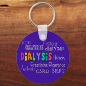 Dialysis Terminology Gifts キーホルダー (正面)