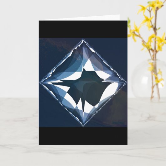 Diam Polygon 1 カード (黄色い花)