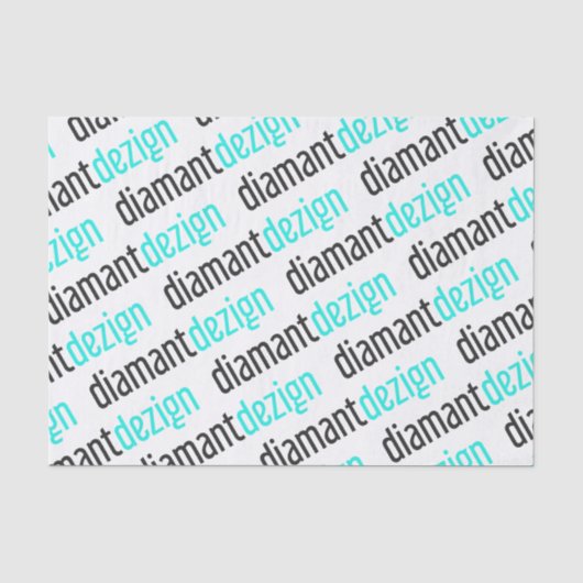 Diamantのカスタムなロゴのティッシュペーパー 薄葉紙 (正面)