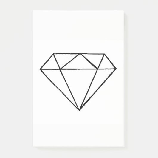 Diamante post it ポストイット (正面)
