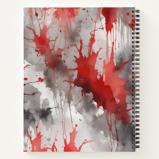 Diamantes y Seda Roja ノートブック (裏面)