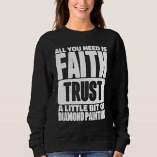 Diamond絵画 For Artists And Art スウェットシャツ