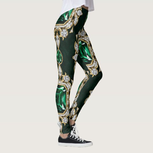 Diamond And Emerald Leggings レギンス (右)