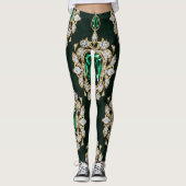 Diamond And Emerald Leggings レギンス (正面)