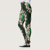 Diamond And Emerald Leggings レギンス (左)