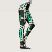 Diamond And Emerald Leggings 2 レギンス (右)