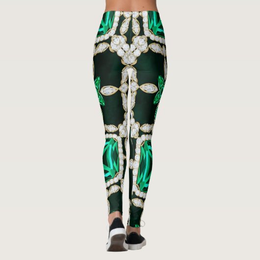 Diamond And Emerald Leggings 2 レギンス (裏面)