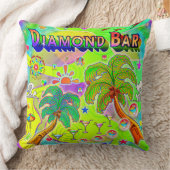Diamond Bar Mind Focus Pillow クッション (ブランケット)