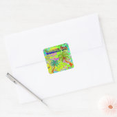Diamond Bar Mind Focus Sticker スクエアシール (封筒)
