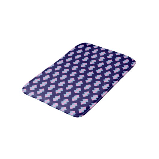 Diamond Blue Bath Mat バスマット (アングル)