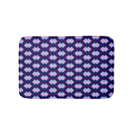 Diamond Blue Bath Mat バスマット