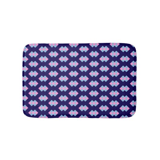 Diamond Blue Bath Mat バスマット (正面)