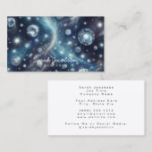 Diamond Celestial Business Card – Cosmic Night Sky 名刺 (正面/裏面)