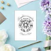 Diamond Classic Round Brighter together 2026 -  アクリル招待状 (インサイチュ (ウェディング))