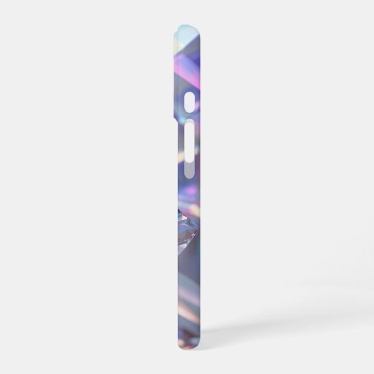 Diamond Crystal Sparkle iPhone 16ケース (左側面)