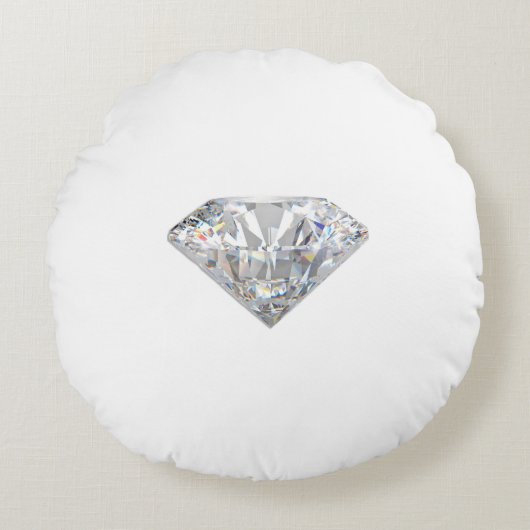 Diamond cushion ラウンドクッション (正面)