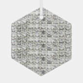 Diamond Customized ガラスオーナメント (正面)