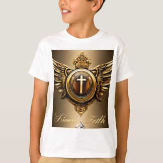 Diamond Faith LLCキッズベーシックTシャツデザイン Tシャツ
