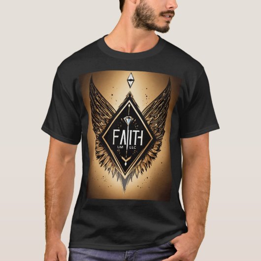 Diamond Faith LLCロゴ Tシャツ (正面)